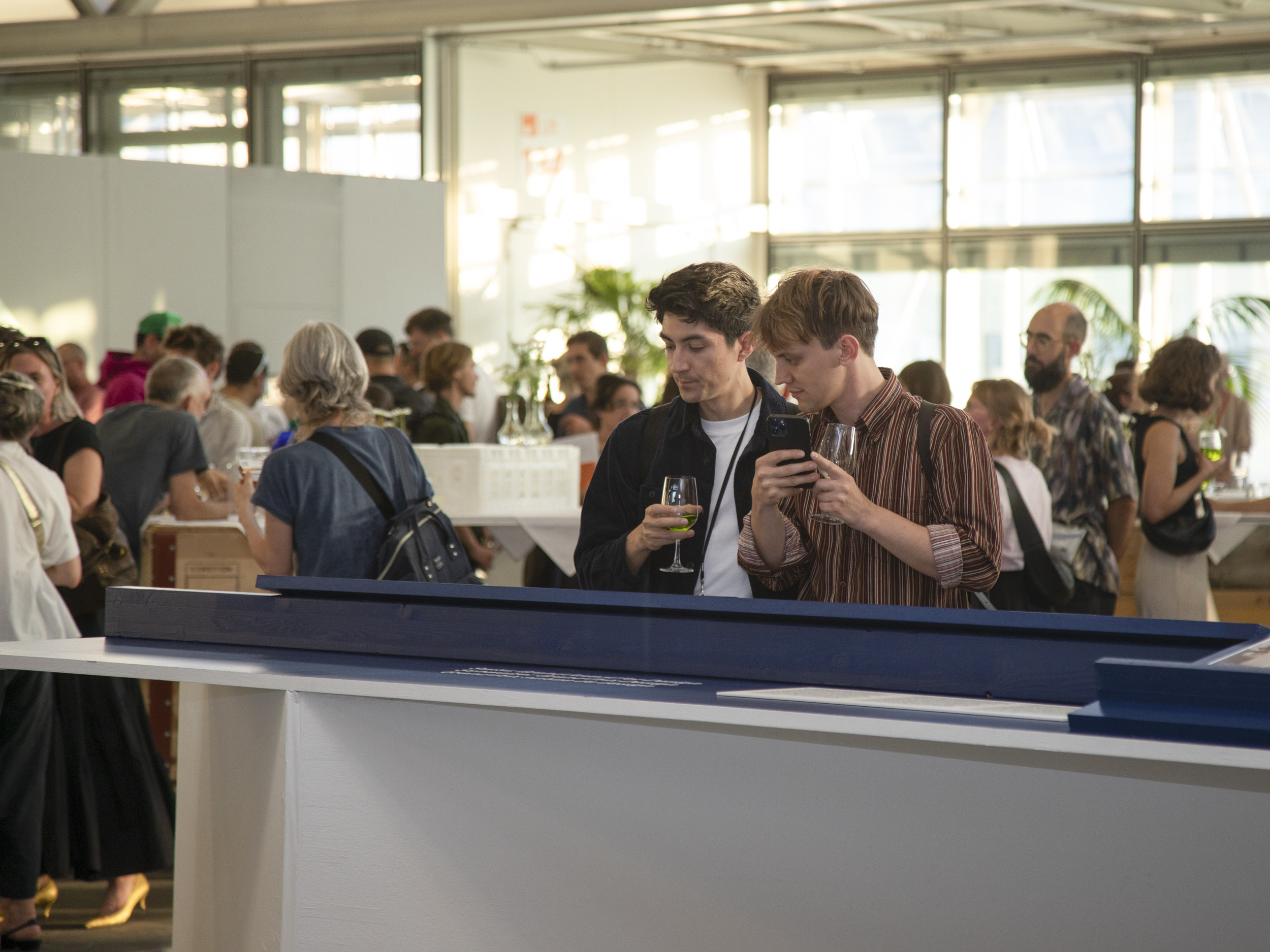 People at the apéro